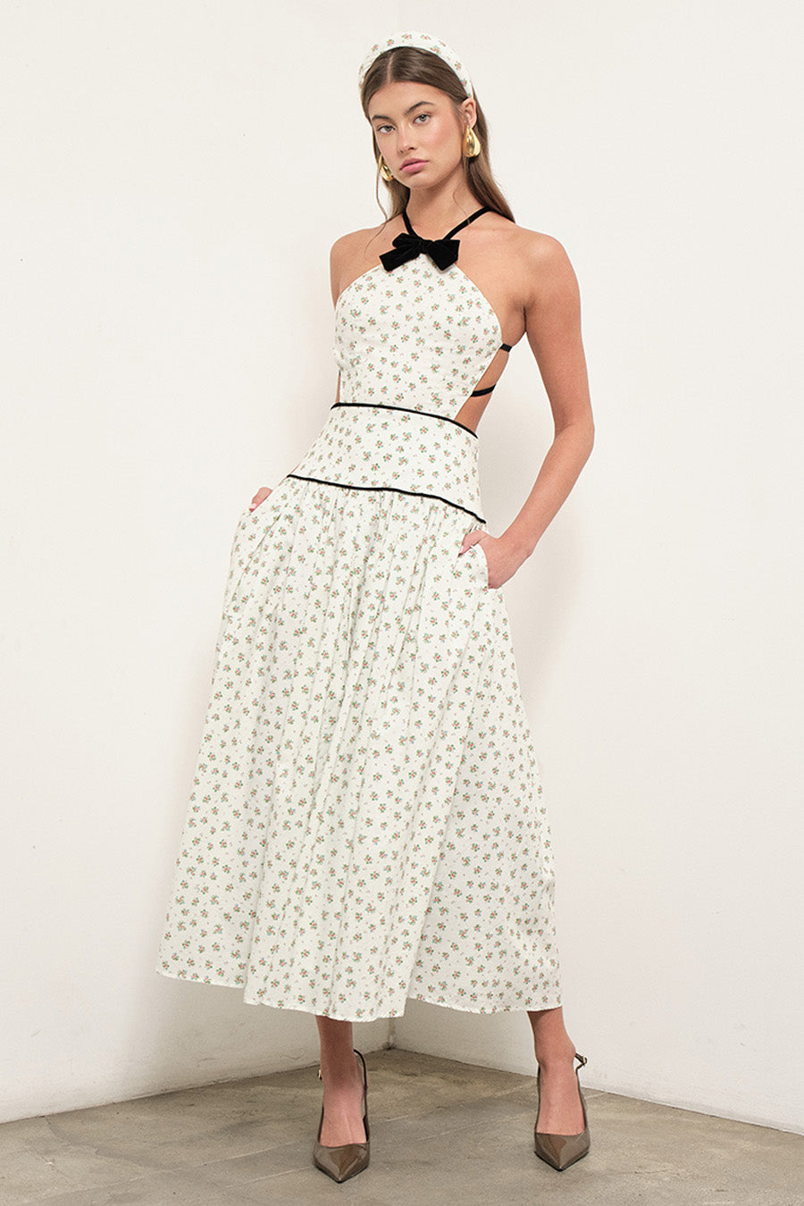 Lile Midi Dress Floral