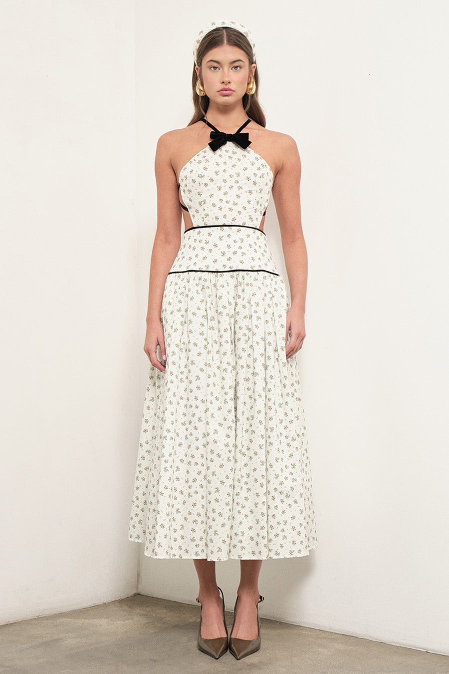 Lile Midi Dress Floral