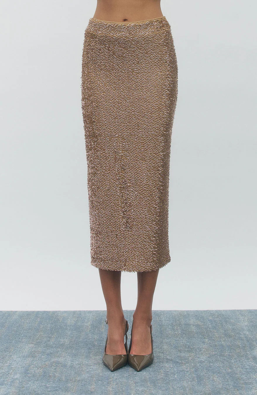 Ritz Skirt Bronze