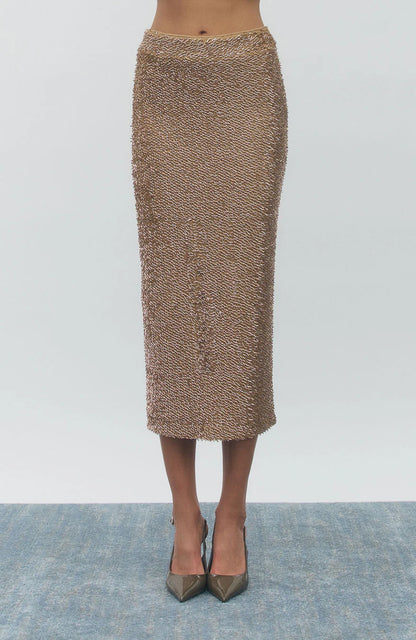 Ritz Skirt Bronze