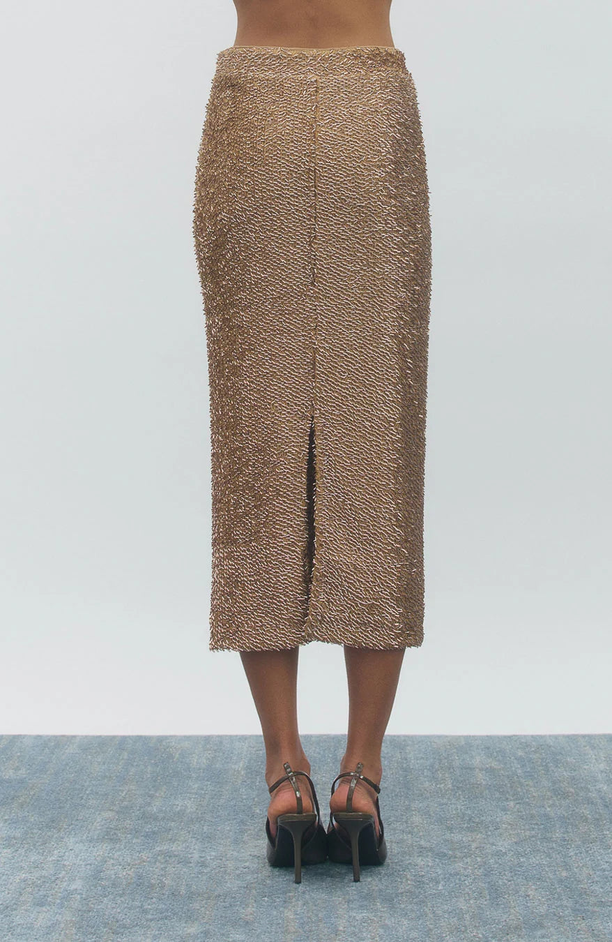 Ritz Skirt Bronze