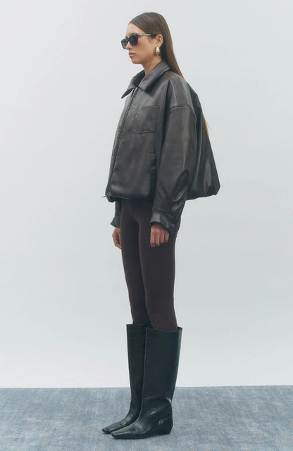 Jaiden Bomber Jacket Brown