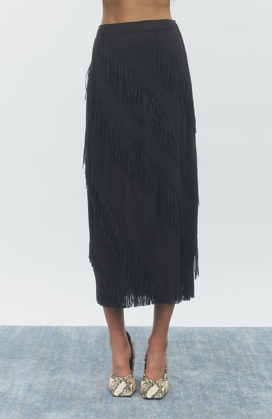 Ziva Skirt Brown