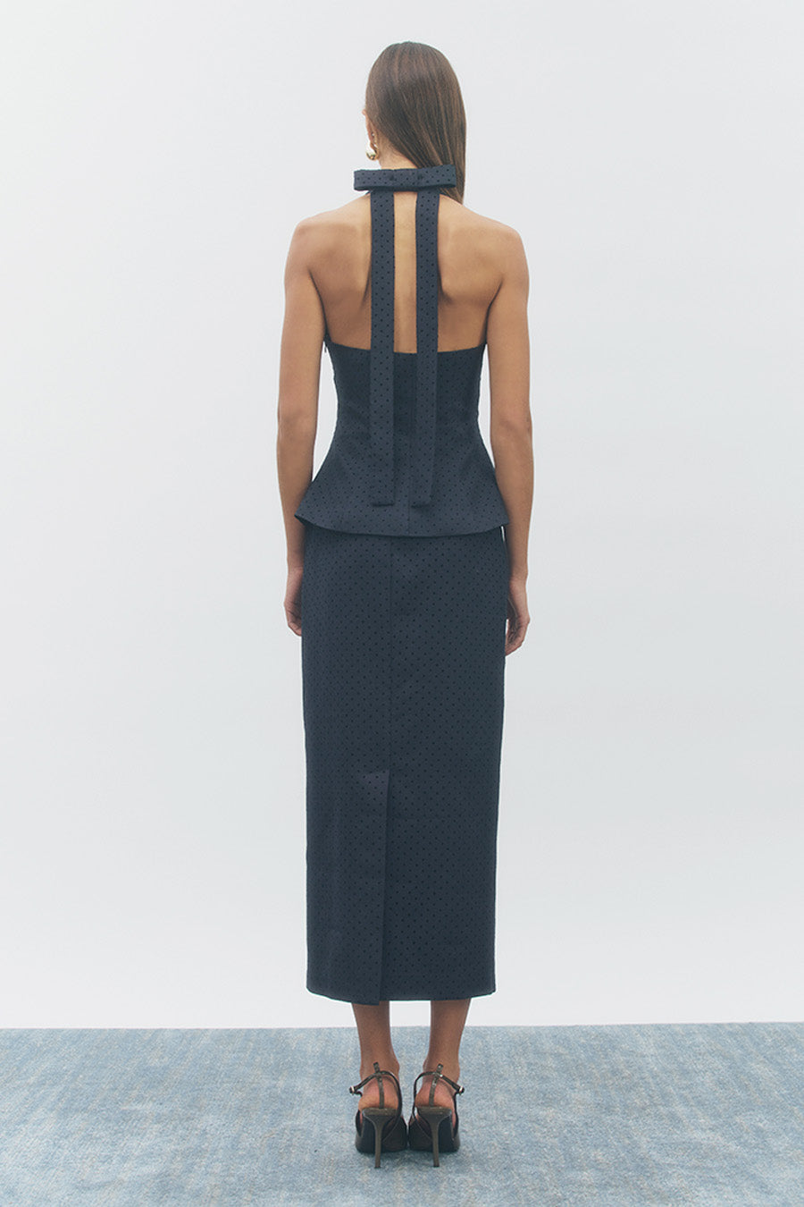 Elio Two Piece Set Navy Black