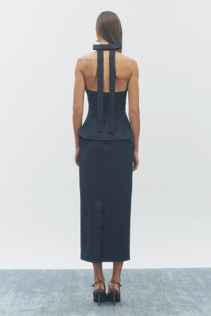 Elio Two Piece Set Navy Black