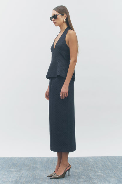 Elio Two Piece Set Navy Black