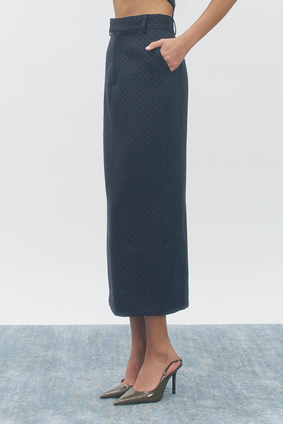 Elio Two Piece Set Navy Black