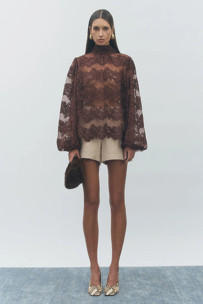 Shana Top Brown