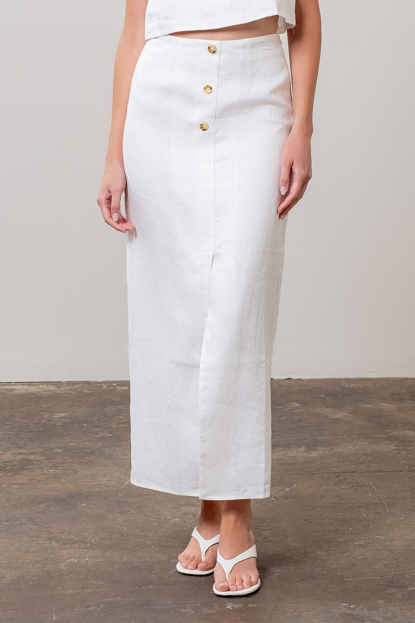 Junie Two Piece Set White