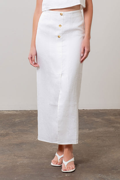 Junie Two Piece Set White