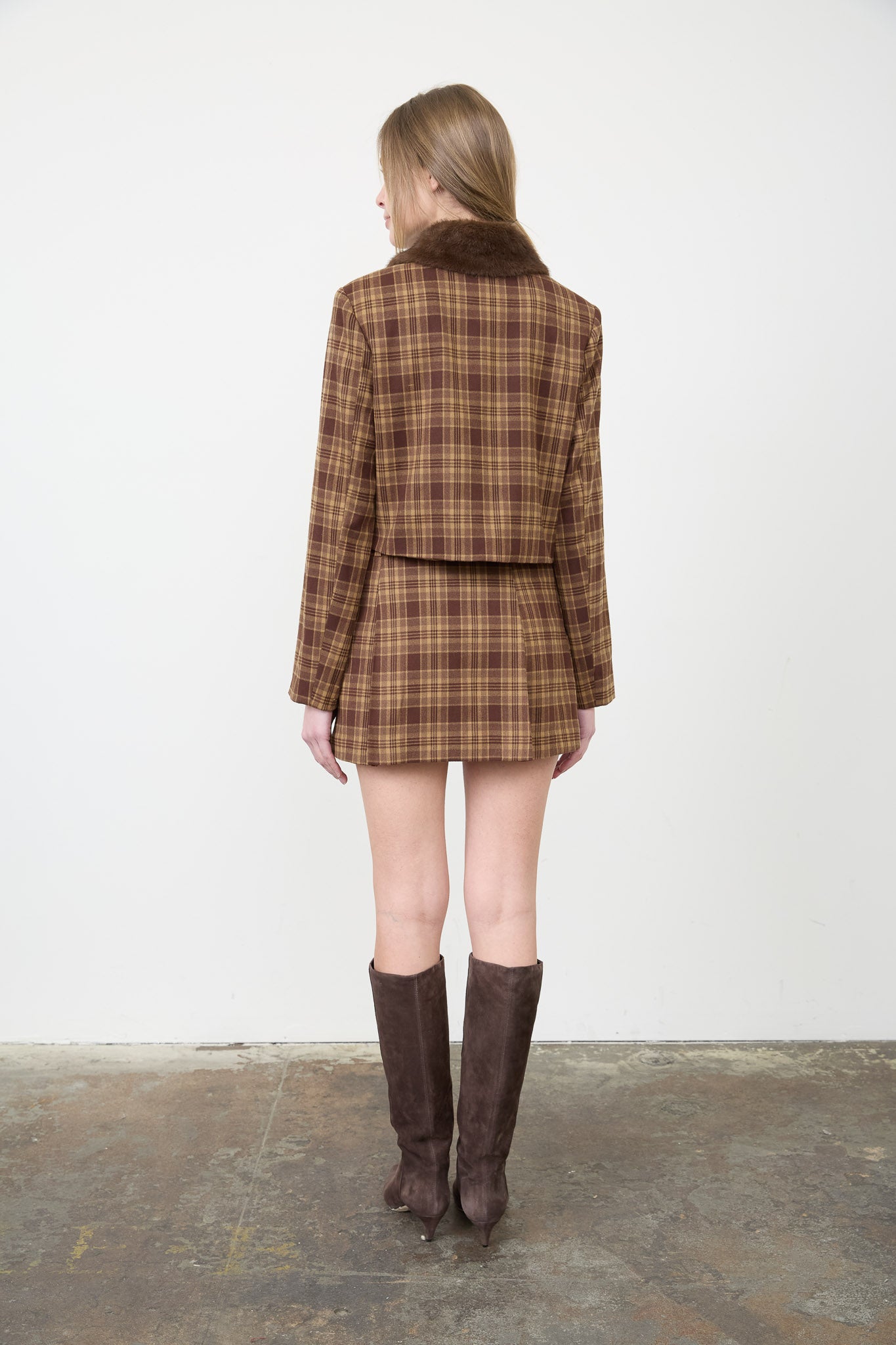 Melrose Two Piece Set Brown