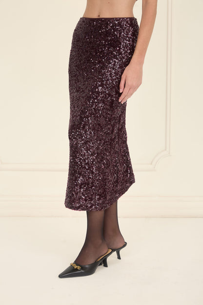 Georgie Skirt Plum