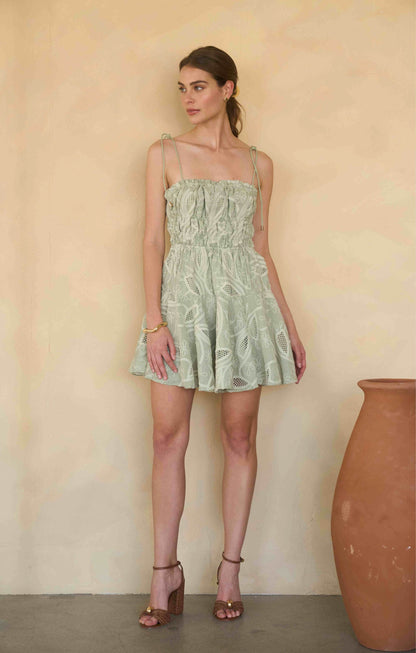 Leny Mini Dress Olive