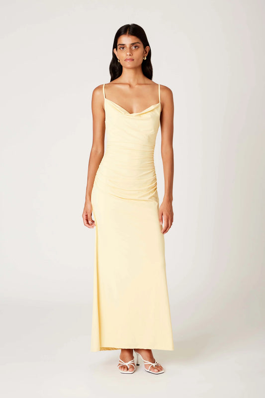 Lina Dress Butter Yellow
