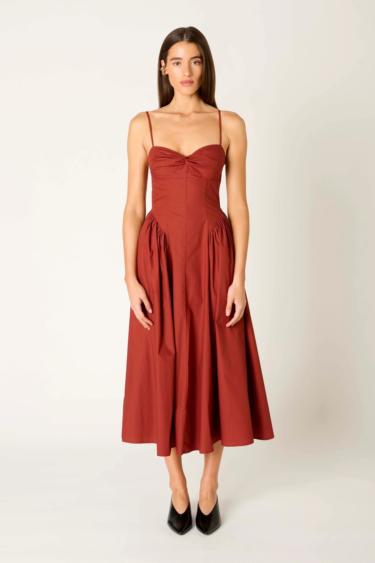 Destene Dress Cinnamon