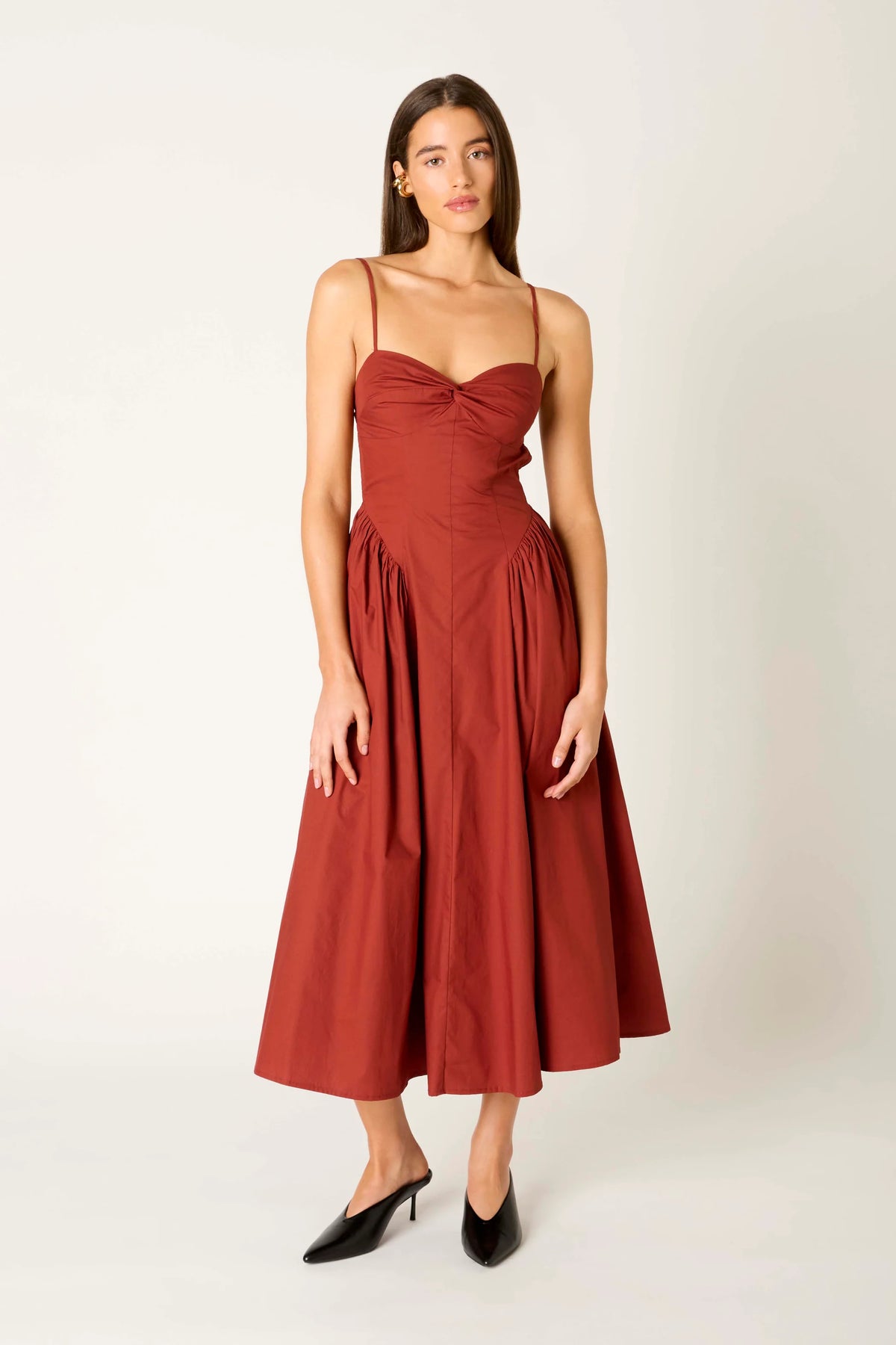 Destene Dress Cinnamon
