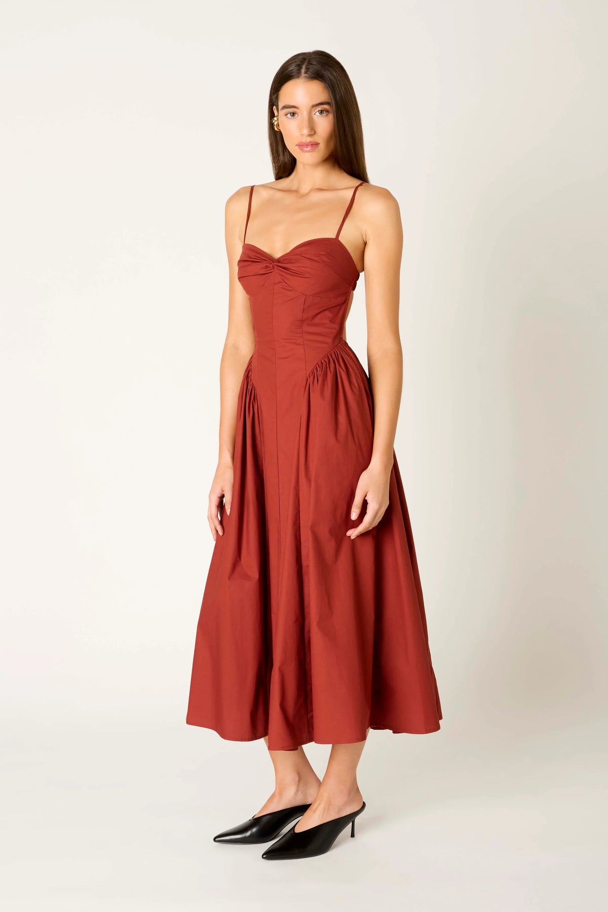 Destene Dress Cinnamon
