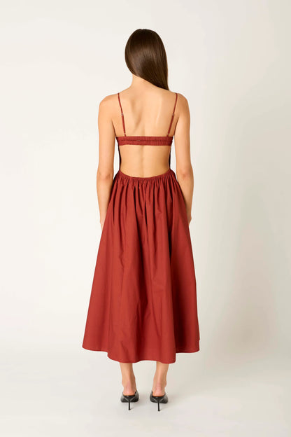 Destene Dress Cinnamon