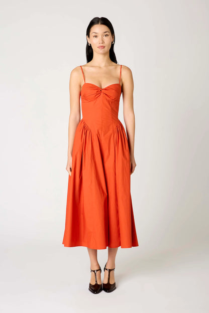 Destene Dress Rust