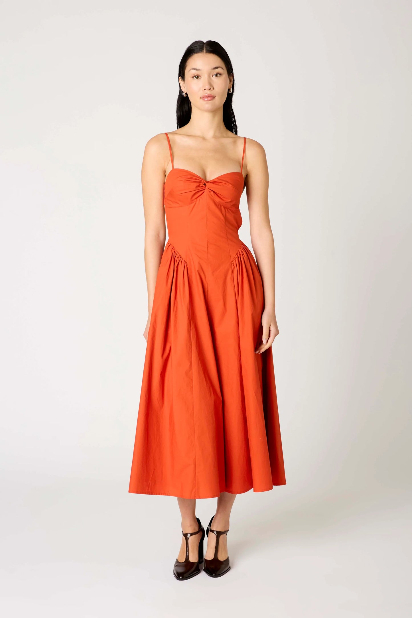 Destene Dress Rust