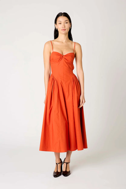 Destene Dress Rust