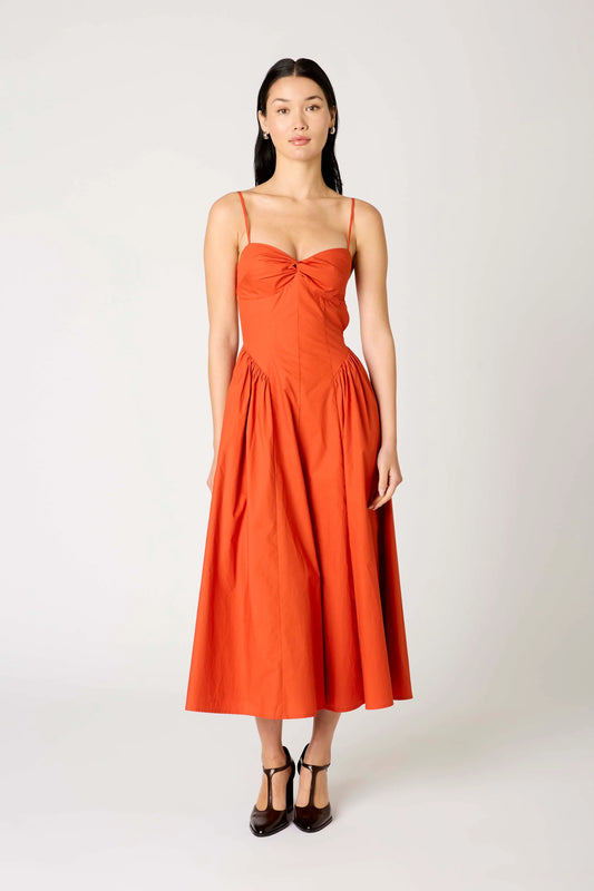 Destene Dress Rust