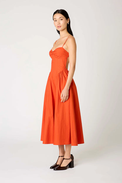Destene Dress Rust