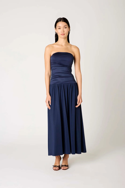 Santal Dress Navy