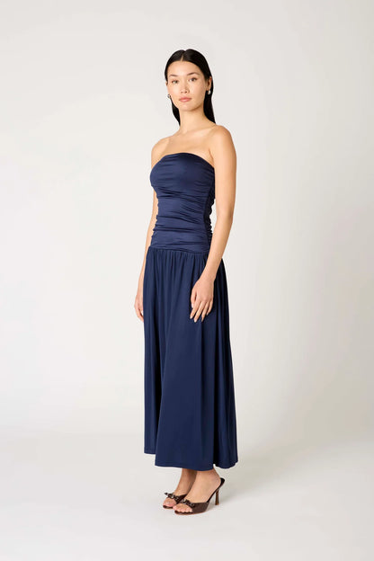 Santal Dress Navy