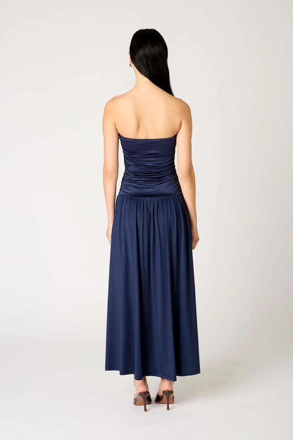 Santal Dress Navy