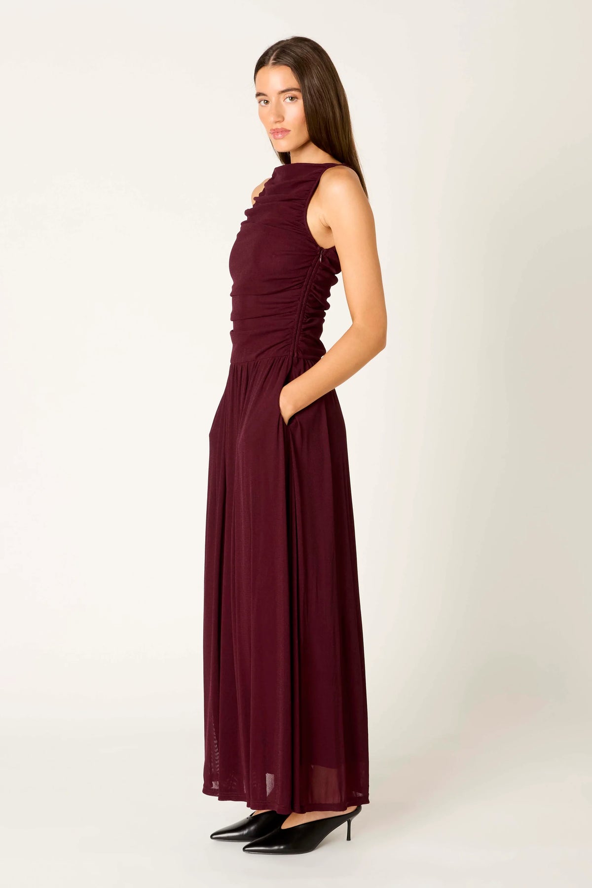 Clea Dress Plum