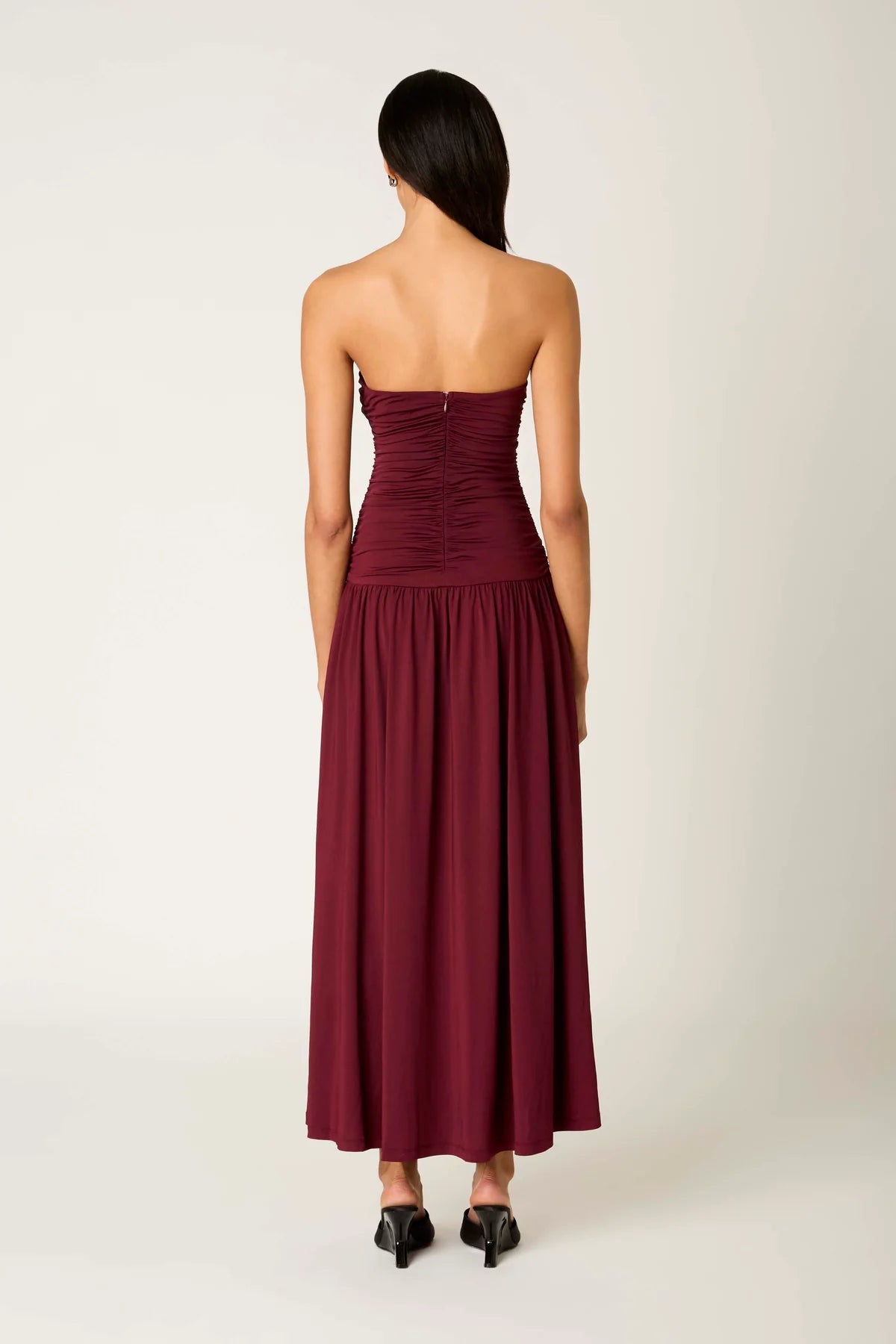 Wilshire Dress Oxblood