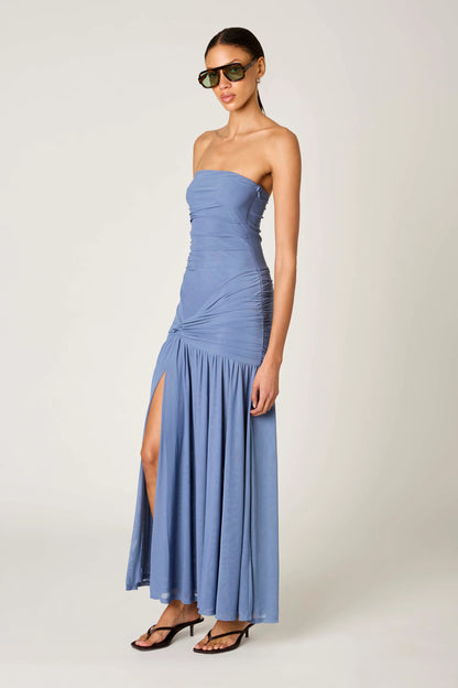 Kinney Dress Slate Blue