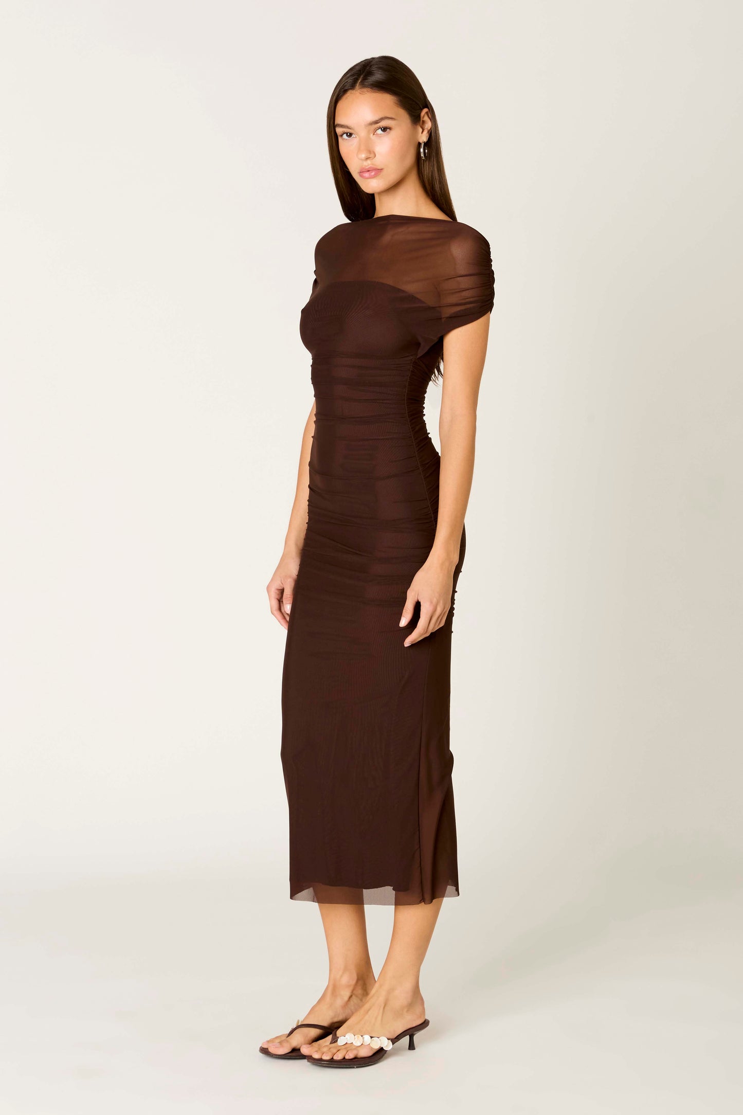 Aria Dress Chocolate
