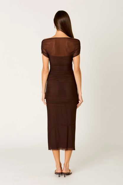 Aria Dress Chocolate