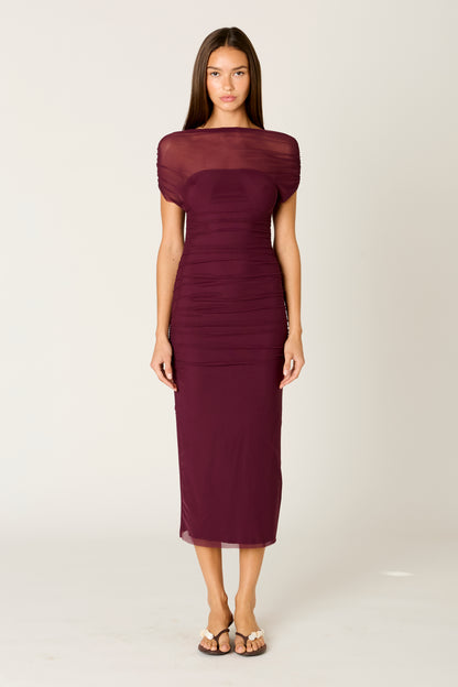 Aria Dress Plum