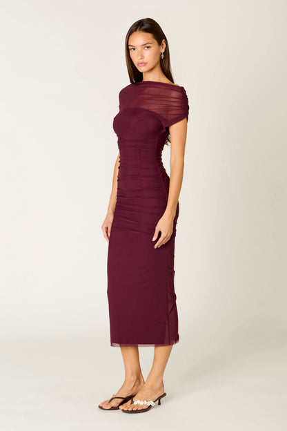 Aria Dress Plum