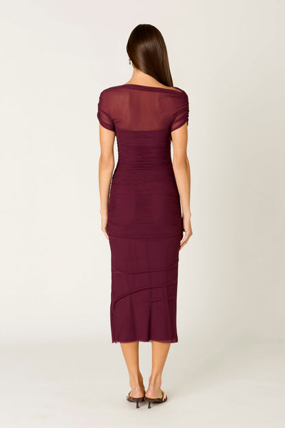 Aria Dress Plum