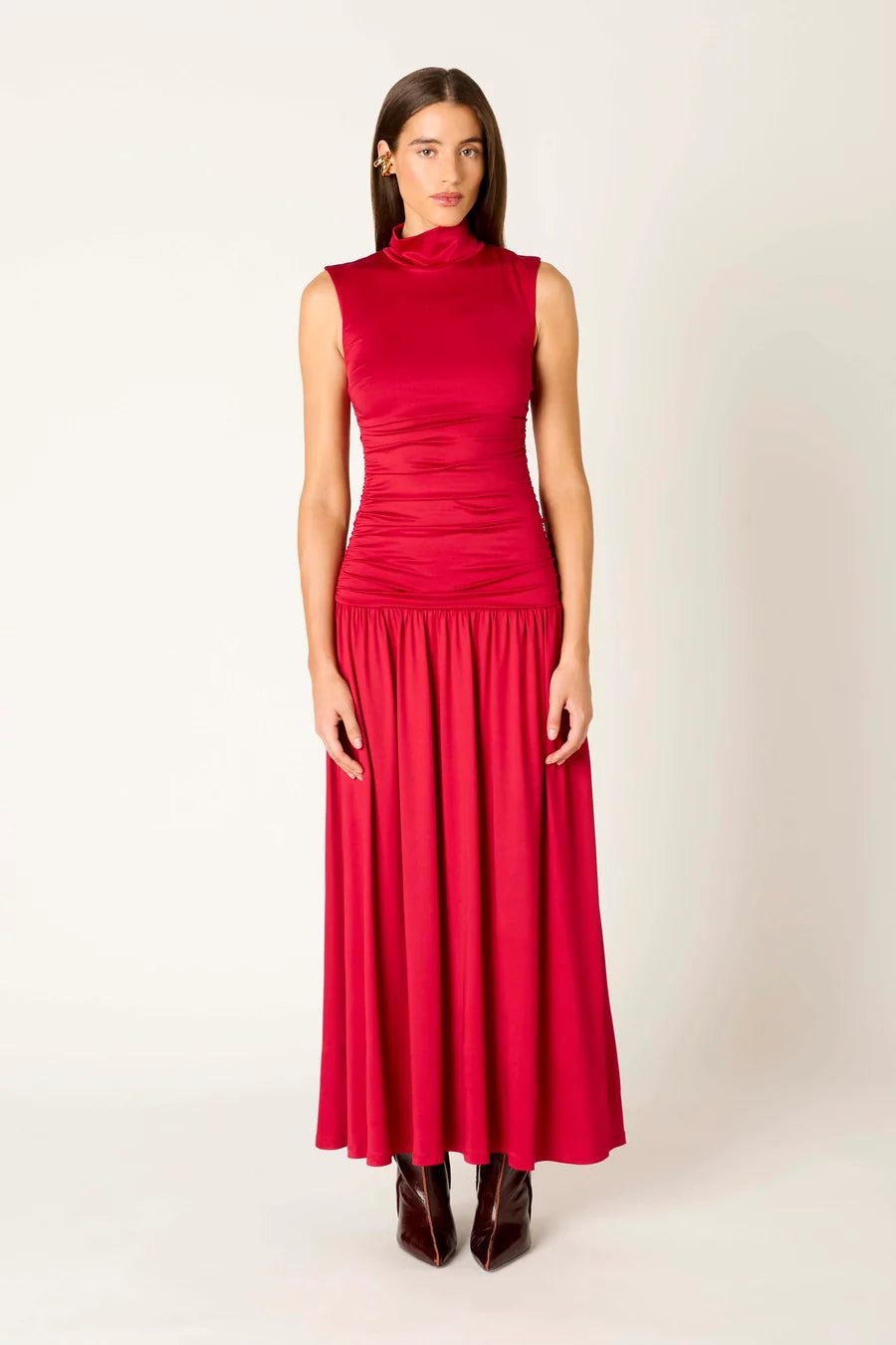 Lark Dress Red