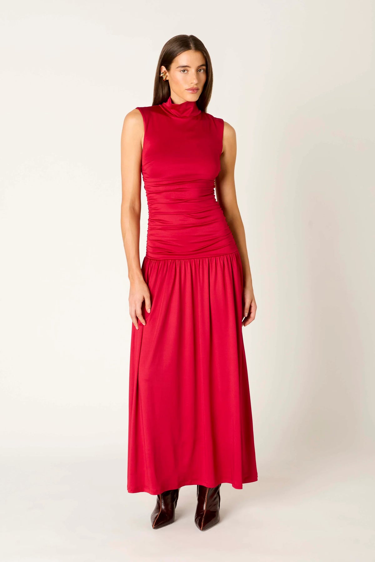 Lark Dress Red