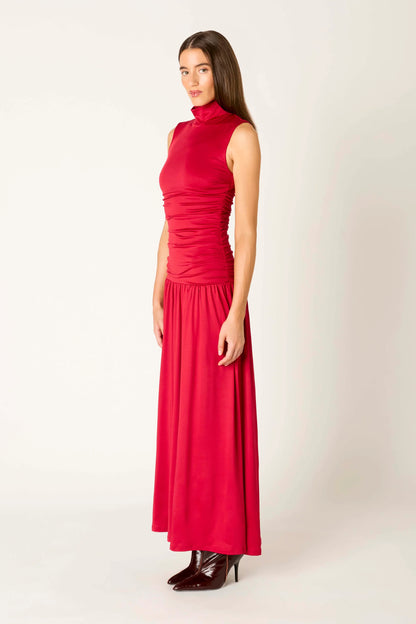 Lark Dress Red