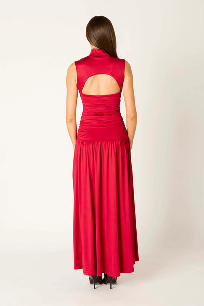 Lark Dress Red