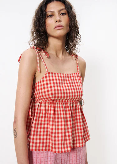 Corentine Top Rojo