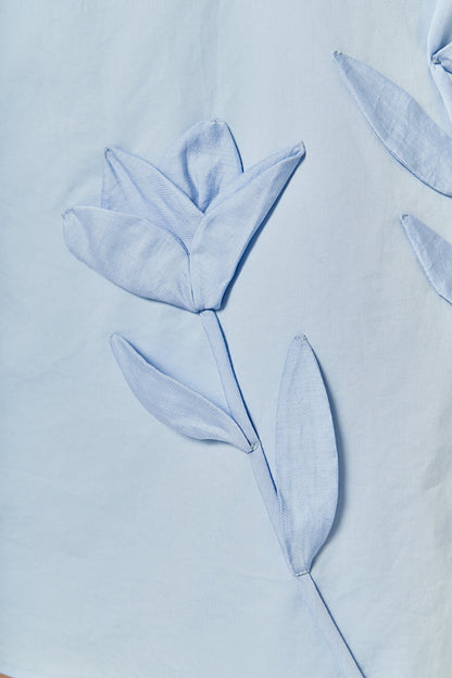 Vixen Mini Dress Powder Blue