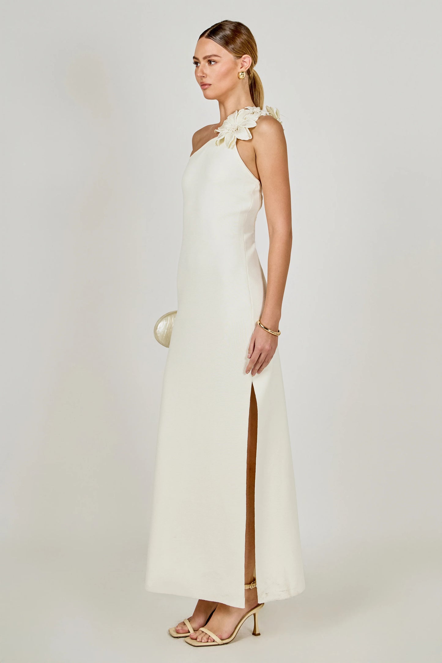 Aubrey Maxi Dress White