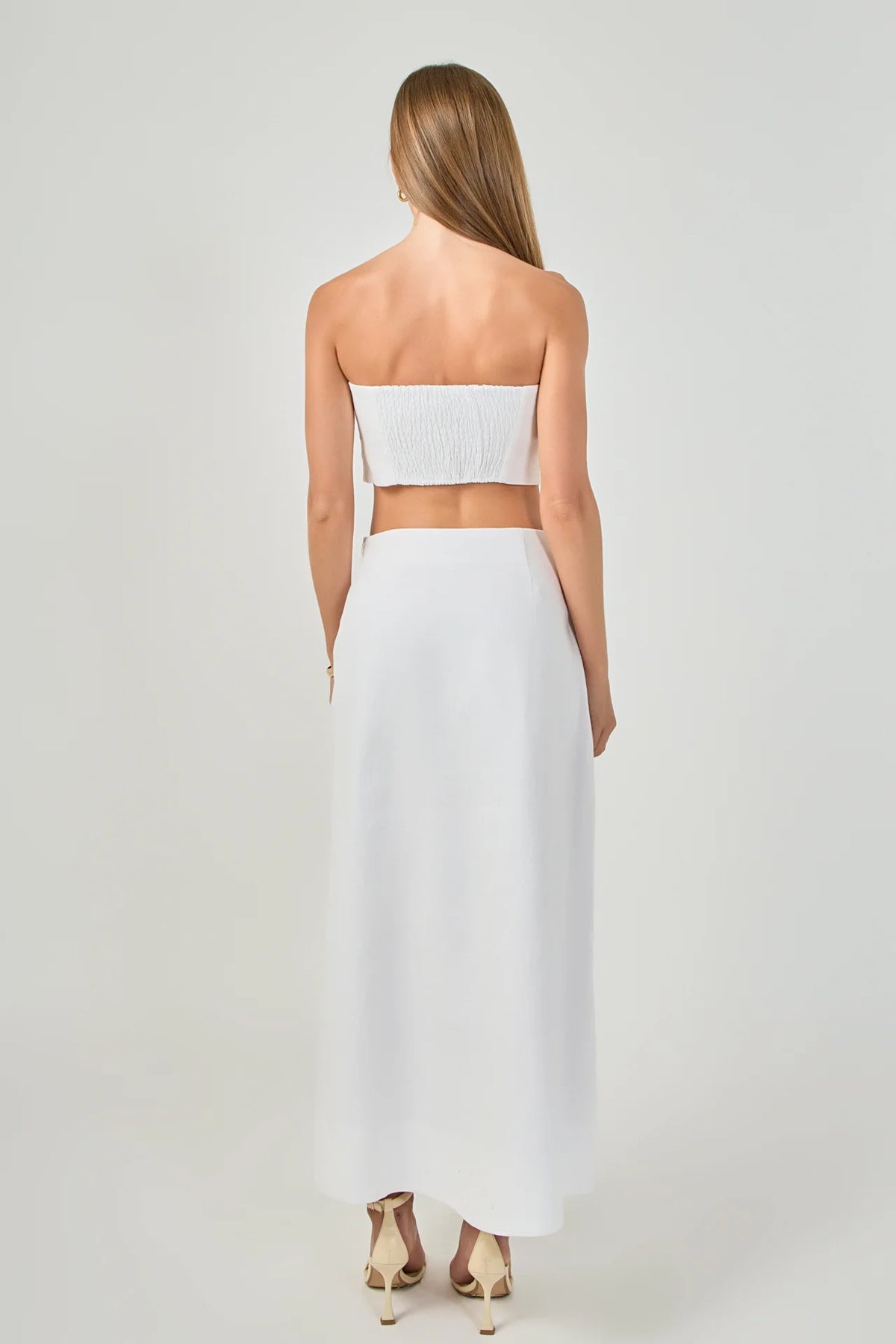 Vieno Two Piece Set White