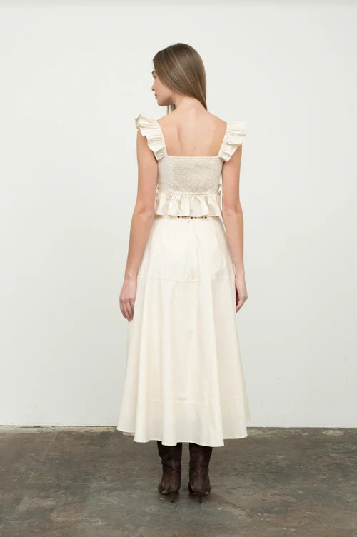 Gretta Two Piece Set Cream