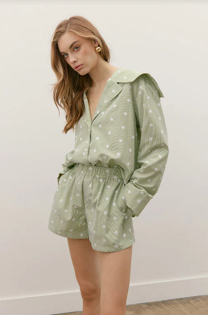 Sanya Two Piece Set Green