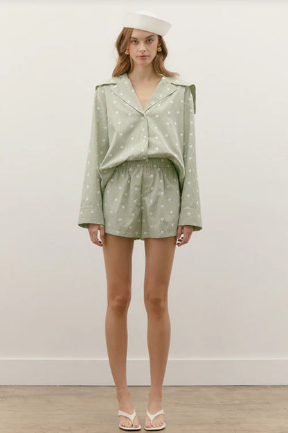 Sanya Two Piece Set Green