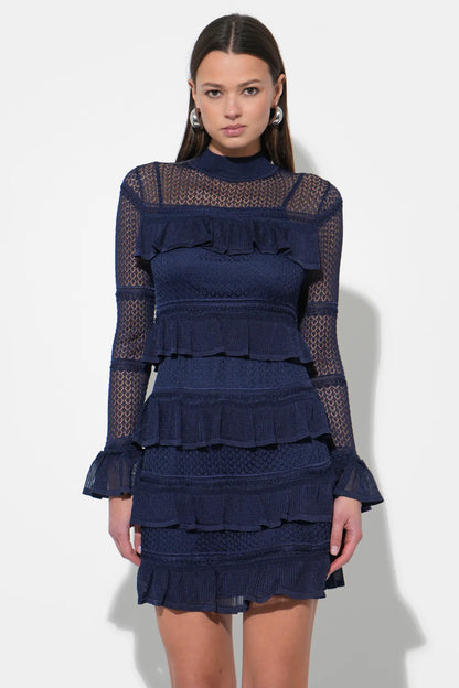 Sera Mini Dress Navy